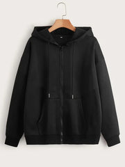 Unisex Winter Zipper Hoodie