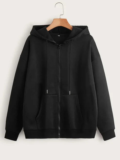 Unisex Winter Zipper Hoodie
