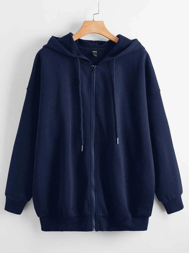 Unisex Winter Zipper Hoodie