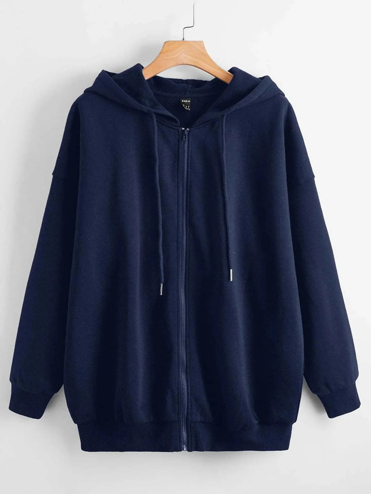 Unisex Winter Zipper Hoodie