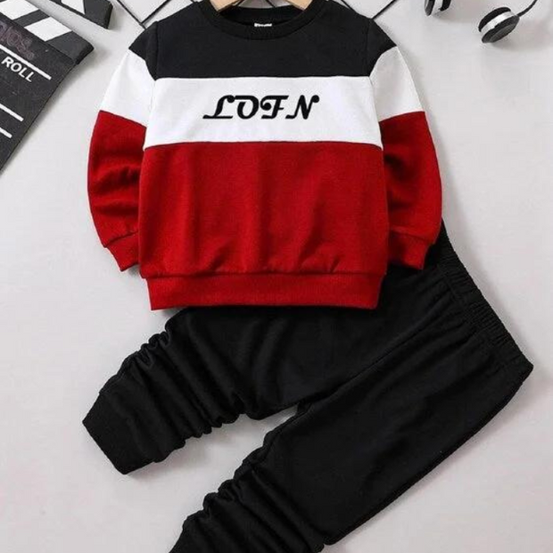 Land Style Printed Kids Winter Suit