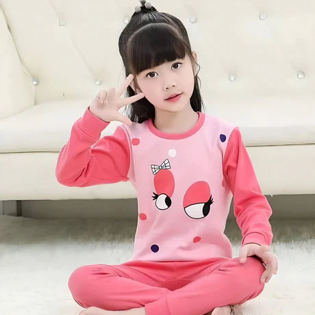 Pink Eye Half Sleeve Kids Suit (Each)