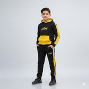 Yellow King Printed Hoodie Winter Suit (Each)